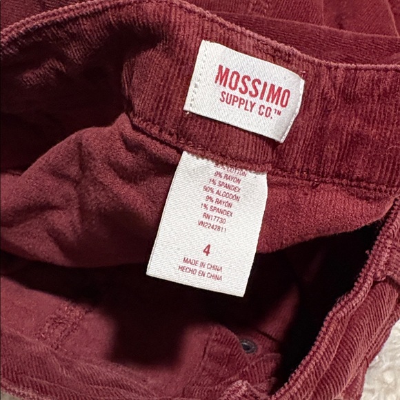 Corduroy Button-Front Skirt - Picture 4 of 4